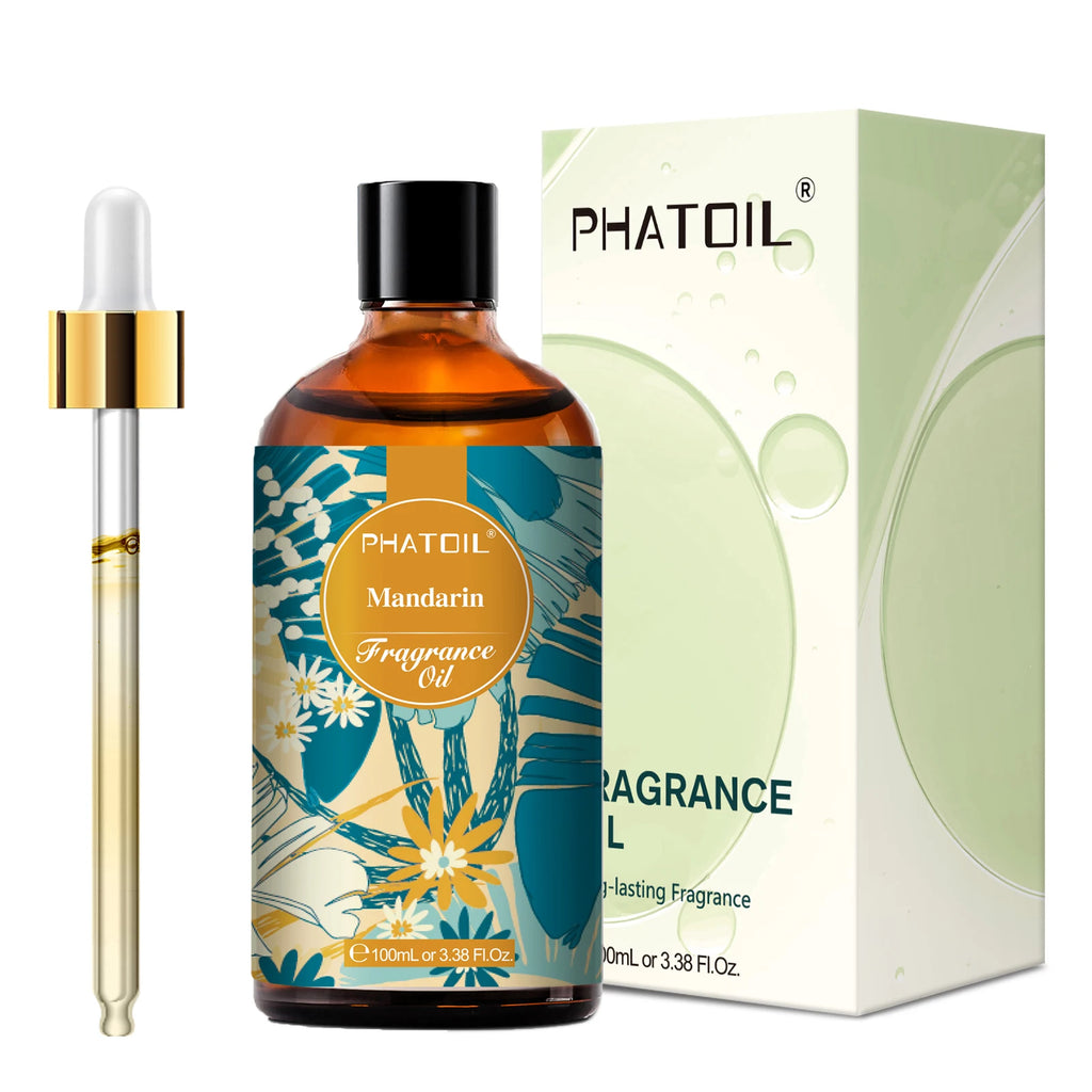 PHATOIL 100ml Oud Warmth Fragrance Oil For Diffuser Aromatherapy Warm Santal Vanilla Amber Black Orchid Aroma Fragrance Oils