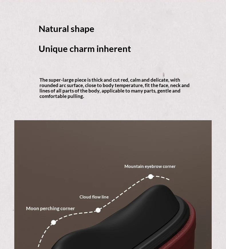Facial Massager Electric Gua Sha Facial Sculpting Tool with Heated Vibration for Neck Face Skin Firming Home SPA