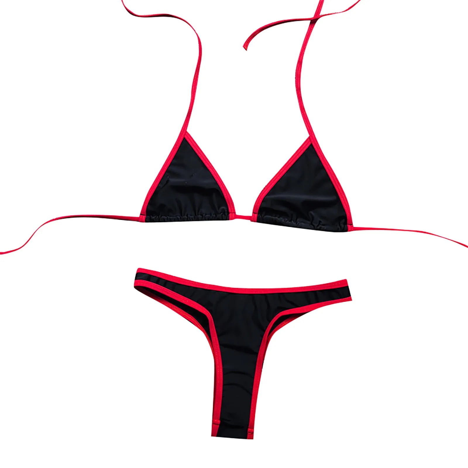 Sexy Micro Bikini Women Swimwear Thong Bikinis Sets Brazilian Halter Beach Wear Woman Bathing Suits maillot de bain femme