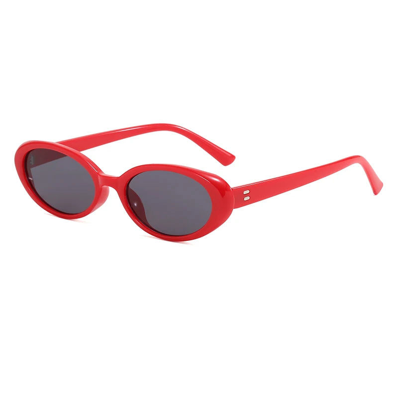 4pcs/7pc Small Oval Sun Glasses Vintage Oval Sunglasses 2024 Men Small Oval Sun Glasses Retro Fashion Women Sun Glasses Oculus ﻿