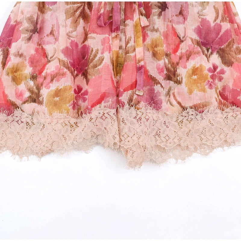 Fashion Mint Green Velvet Shorts Women Pink Lace Insert Elastic Waist Short Pants 2026 Summer New Lady Soft Cozy Lounge Bottoms