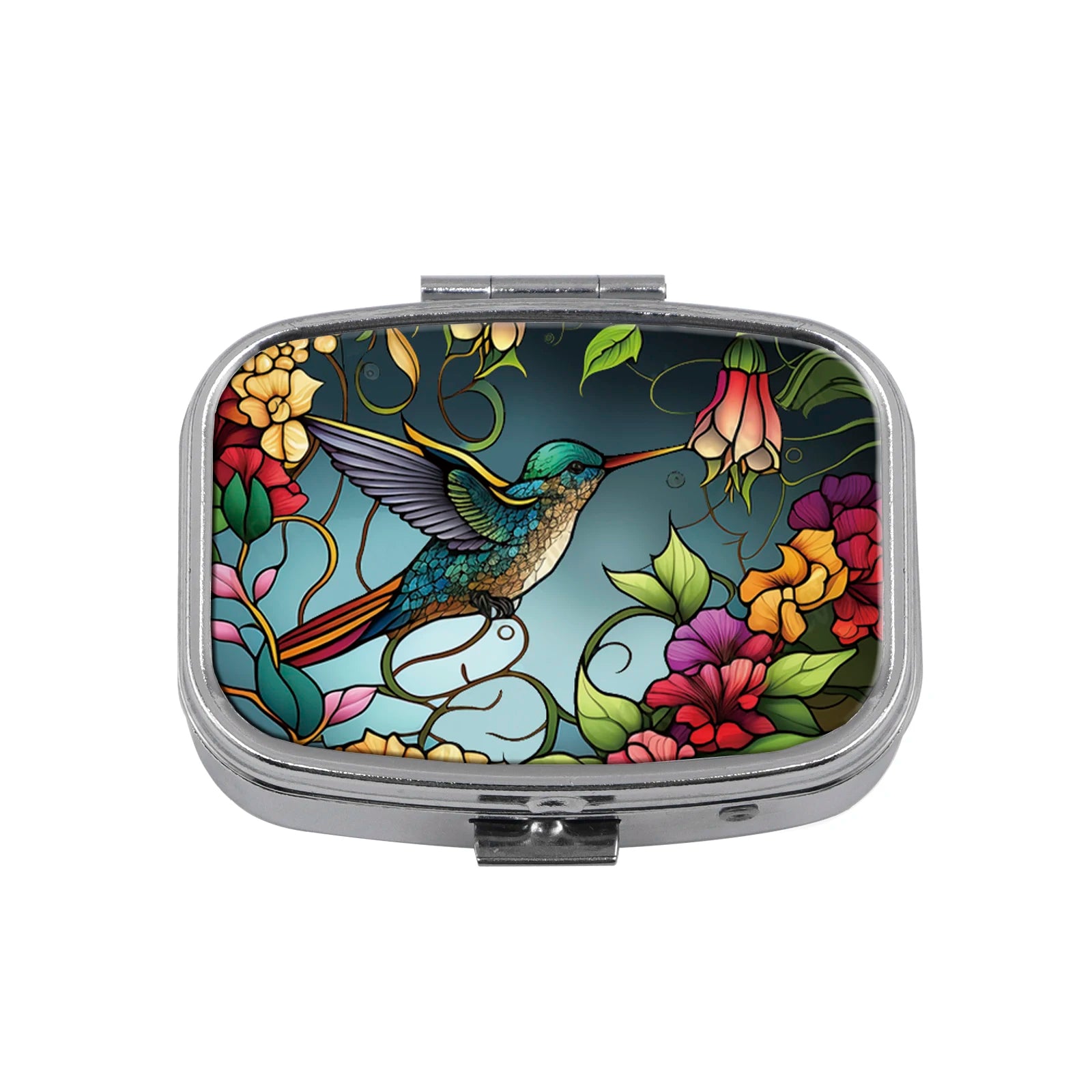 Animals Metal Medicine Box Bird Pill Packaging Health Products Butterfly Moisture Resistant Storage Case Personalized Casket