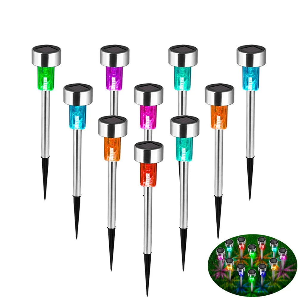 5pcs Solar Patio Step Light, Garden Underground Spotlights, Diamond Transparent Lights, Landscape Lawn Light, Solar LED Garden