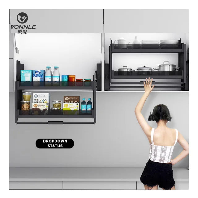 LED Factory 304 Stainless Steel Anti-Scratch Kitchen Sink Multifunction LED Digital Display Pull-Out Faucet Single Bowl Design