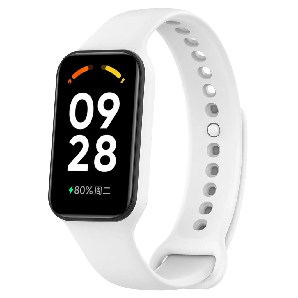 Silicone Strap For Xiaomi Redmi Band 2 Watchband Bracelet Replacement For Xiaomi Band 8 Active Wrist Strap Correa Accessories