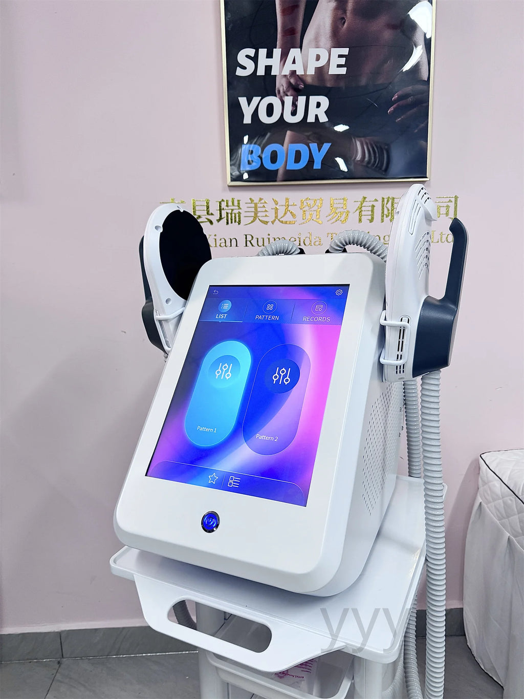 MYOslim EMS Body Slim Sculpt Muscle Stimulate Fat Removel Machine 6500W  RF Weight Lose Portable Electromagnetic