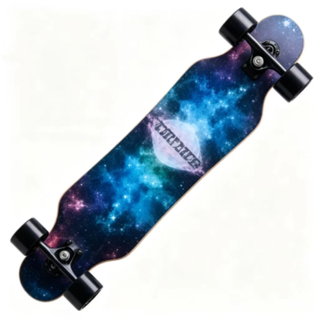 80CM Four Wheels Longboard Dancing Board Adult Street Riding Professional Beginner Freestyle Skateboard