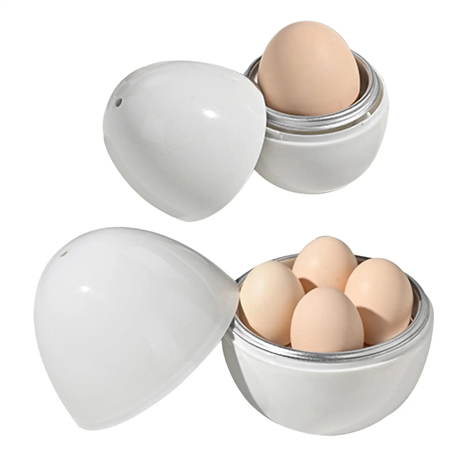 Microwave egg cooker Microwave Egg Boiler Egg Steamer Hard Soft Boiled Eggs cooker for Quick Egg Boiling Cooking Kitchen Gadgets