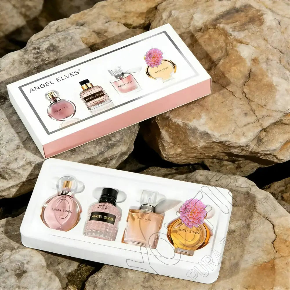 Luxury Brand Perfume Women 향수 ml Damen Parfums Femme Sweet Floral Scent Spray 120 Pheromone Perfumes De Mujer Gift Box 4Pcs Set