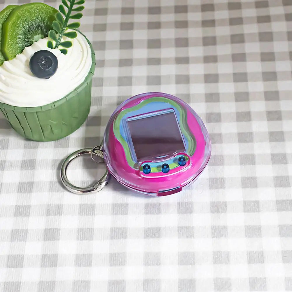 Transparent Hard Shell Case for Tamagotchi Uni Full ProtectiveCoverAnti-Fall Anti-ScratchDustproof ClearAll InclusiveAccessories