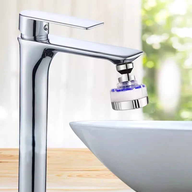 Universal Kitchen faucet adapter Bathroom water saving faucet nozzle with filter tap aerator connector Anti-splash Sprayer Head