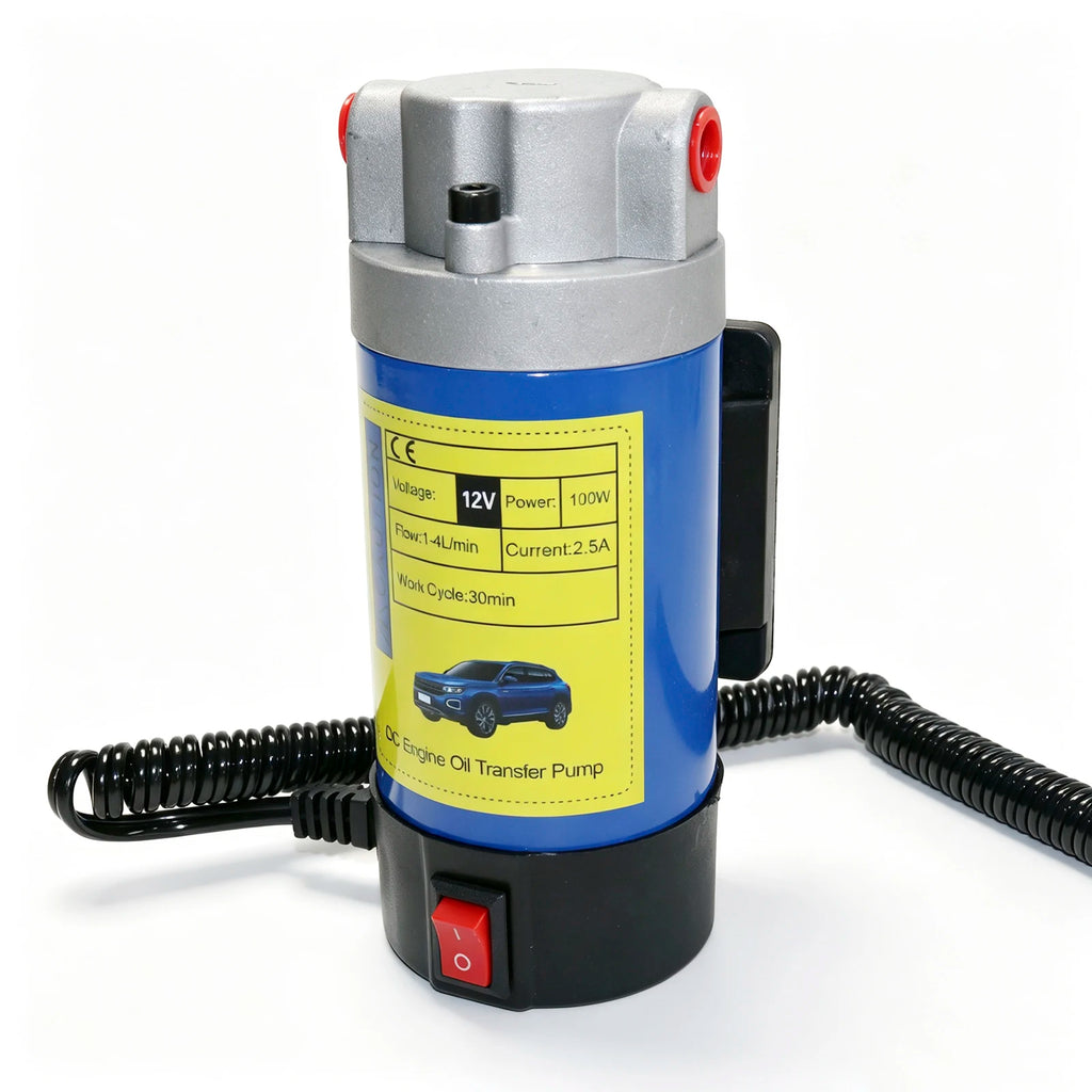 Electric Motor Oil Pump, Delivery Pump 100W Oil Pump Palm Pump Small Electric Oil Pump, Household Gas Maintenance