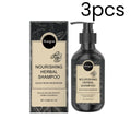 Hoegoa Herbal Shampoo Deep Cleaning Soft Smoothing Frizz Repair Damaged Hair Nourishing Mild Volumizing Hair Care Shampoo 120ml