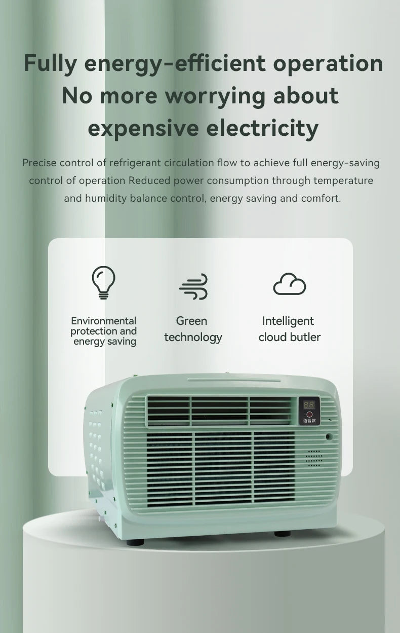 Wholesale High-Capacity 12000 BTU Portable Air Conditioner with Dehumidifier for Outdoor Cooling System
