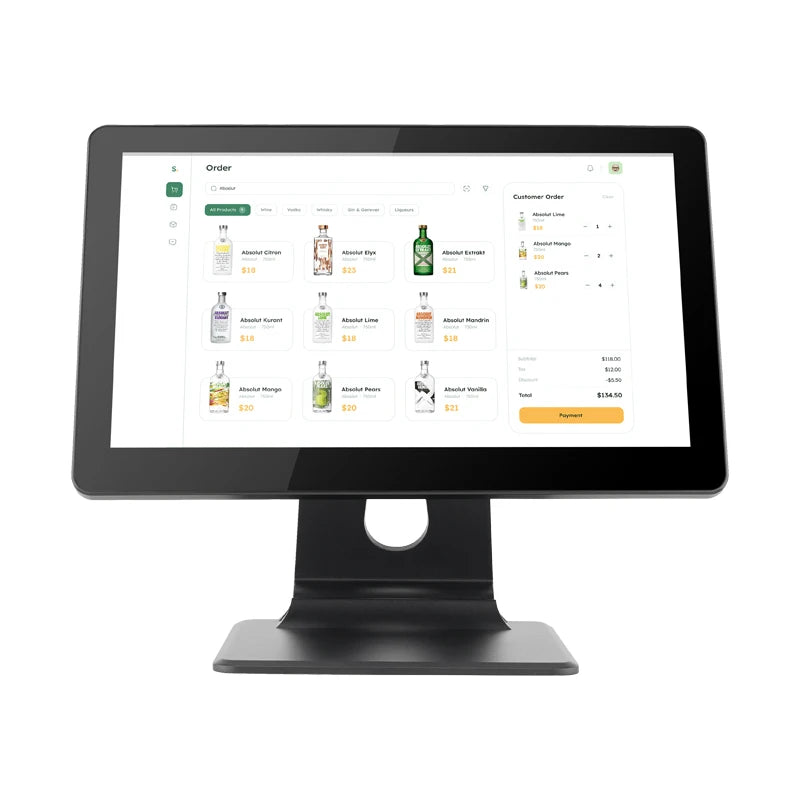 Windows 10 Capacitive Touch Screen Systems Cash Register Systems  Machine Terminal All-in-One Computer