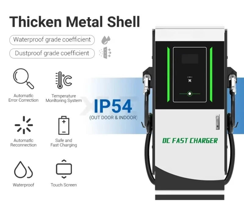 Customized Electric Car Charging Station with Battery Storage, 120kW High Power DC Fast EV Charger Suitable for Charging Service