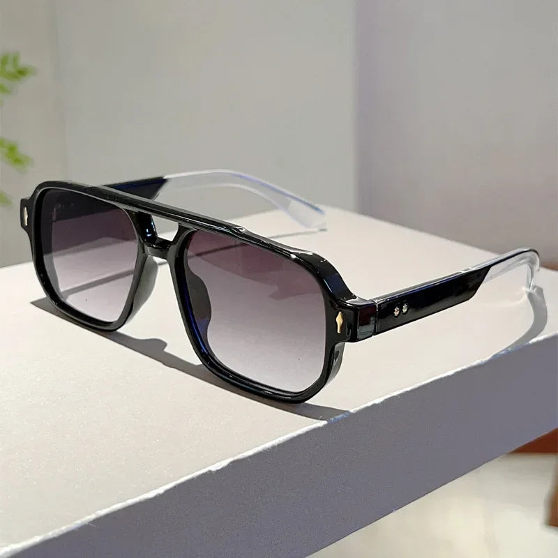 New HD Ultra Light Small Arrowhead Fashion Sunglasses UV400 Retro UV Protection Driving Street Shooting Riding Shades Eyeglasses