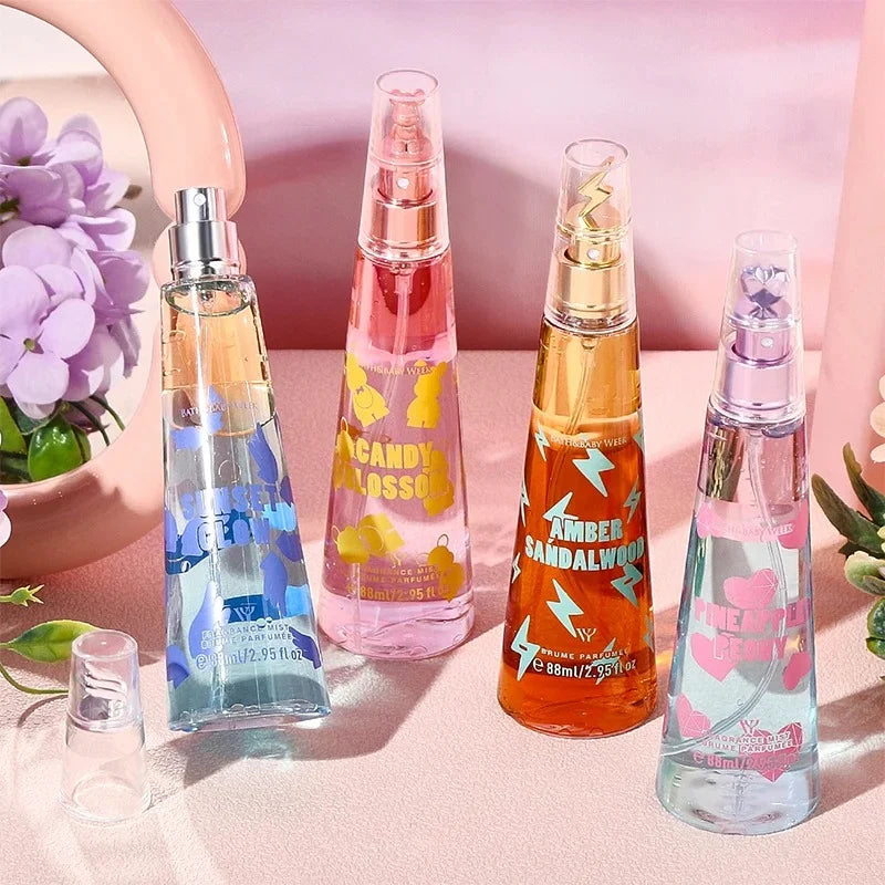 Women's Body Deodorant Spray, Southeast Asian Perfume Middle East Long-lasting Scent Floral and Fruit Scent 88ml Girl Gifts