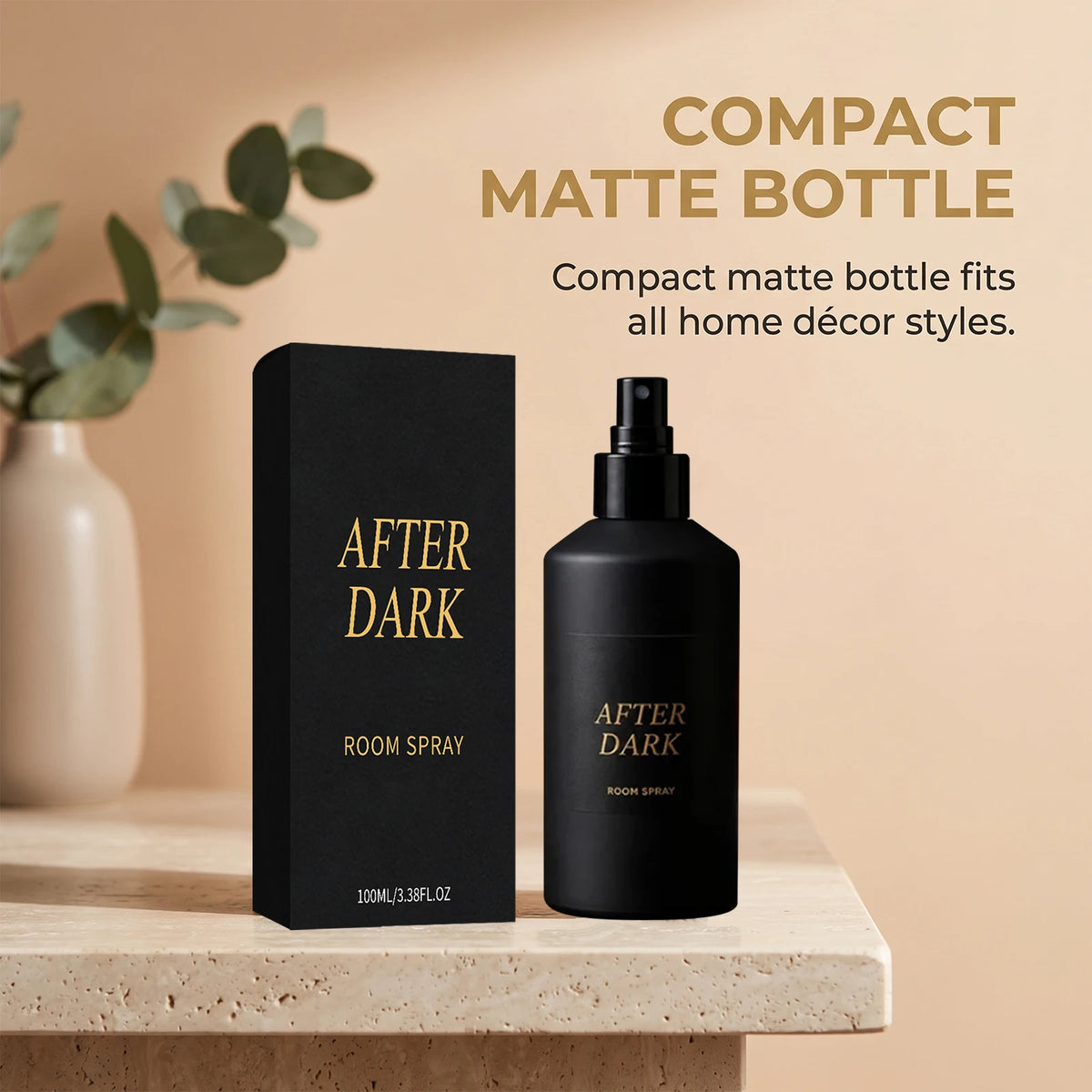 After Dark Room Spray Matte Compact Bottle Subtle Fragrance Odor Regulation Create Relaxing Warm Atmosphere Home Textile Spray