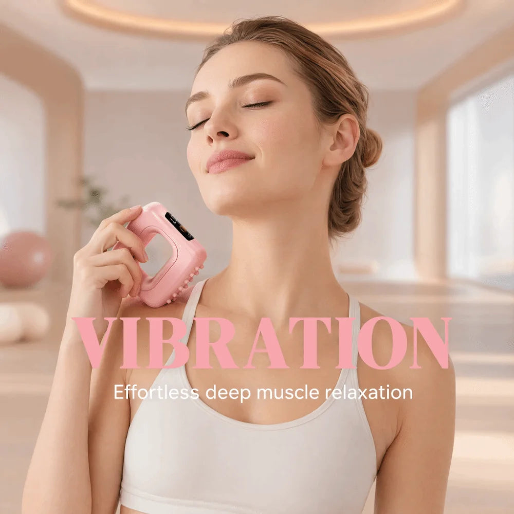 Portable Electric Fascia Massage Ring Ergonomic Fat Burning Electric Body Slimming Machine Adjustable Speed Compact Size