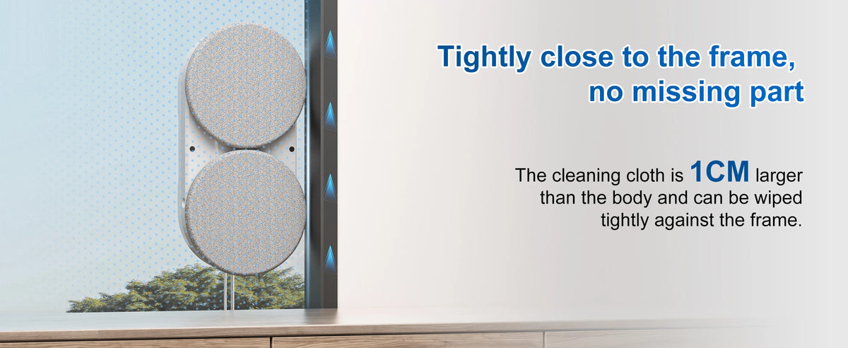 Ultra Low Noise Multifunctional Smart Window Cleaning Robot Household Villa Automatic Glass Cleaning Equipment
