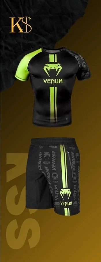 Best-selling Men's and Women's Outdoor Sports Casual Short-sleeved Short-pants Sets; Martial Arts and Boxing Clothing