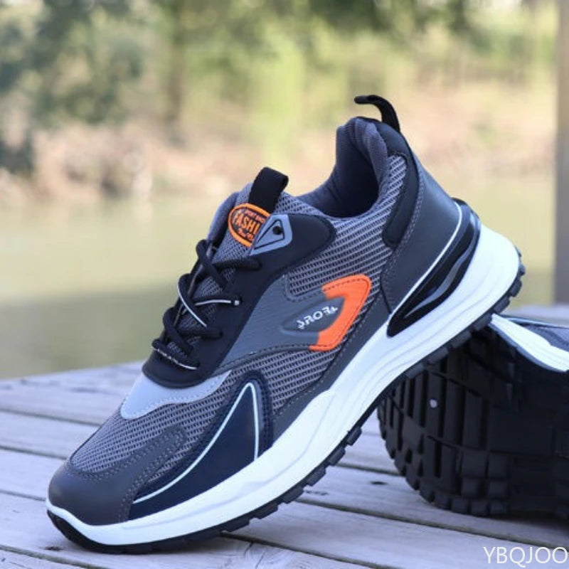 2025 Large Size Autumn Fashion New Item Breathable Casual Comfortable Men's Shoes Versatile, Lightweight Flat Sports Men's Shoes