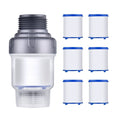 Washing Machine Pre-Filter With 6 Cartridges – Water Purifier For Heater & Tap Water, Easy Monitor, Improves Quality