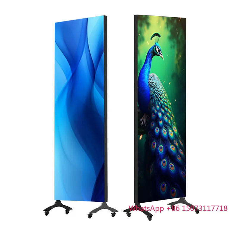 Display Screen Poster Double-sided Digital Signage Totem Ledwall for Shopping Mall Advertising Boards Indoor Panel Signs