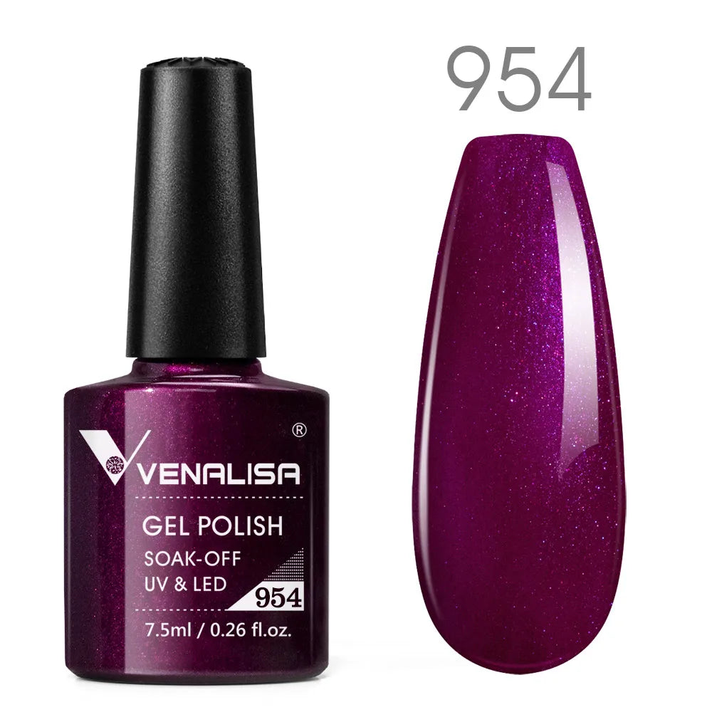Venalisa TPO Free Earth Brown Autumn Color Collection Nail Gel Polish Soak Off UV LED Gel Varnish Gorgeous Gel Nail Manicure