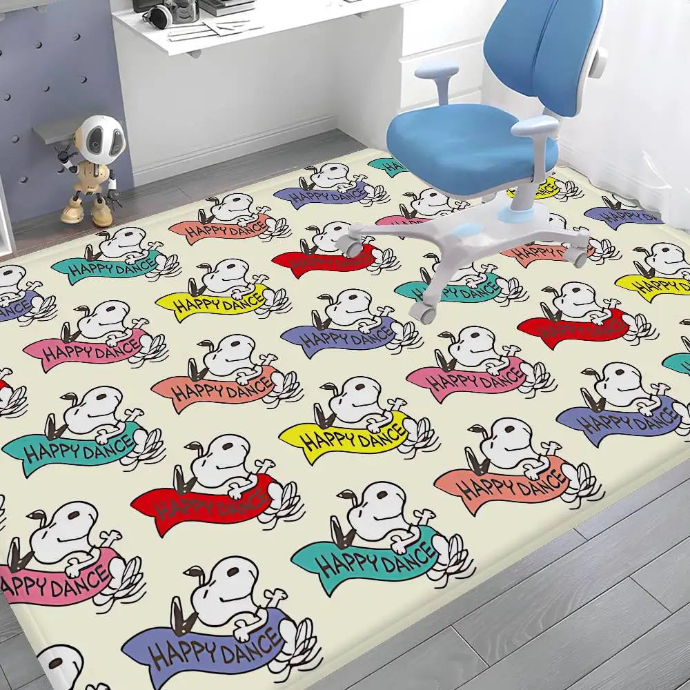 S-Snoopy Cartoon Kitchen Mat Cheaper Anti-slip Modern Living Room Balcony Printed Modern Home Decor