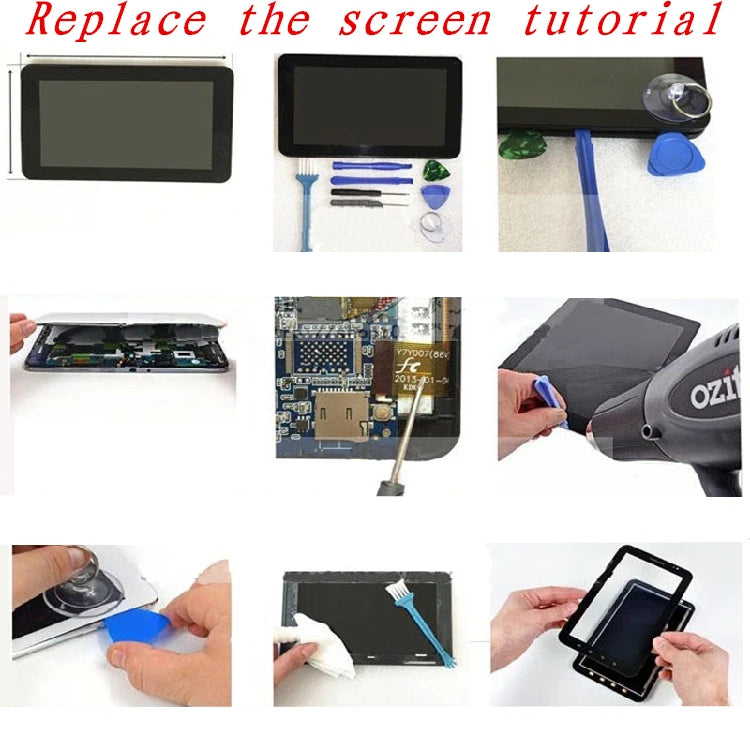 5.5 Inch For Sunmi V2 POS Terminal PDA Android Handheld Cash Register LCD Display LCD Assembly Touch Screen Sensor V2