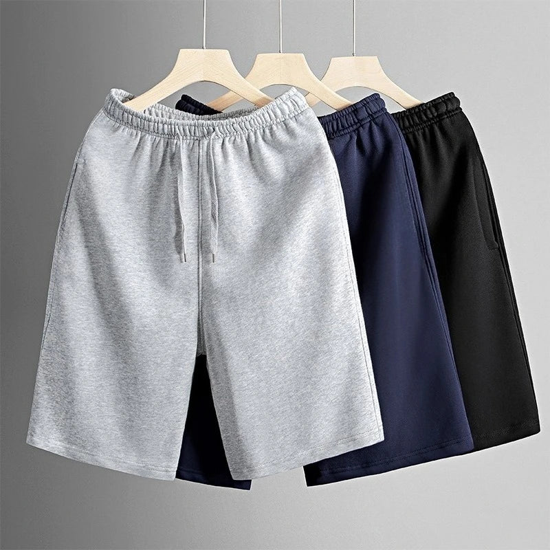 Men's Casual Jogging Pants - Straight Tube Loose Fit Elastic Waistband with Drawstring Design for A Sporty Style