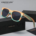 KINGSEVEN Brand Original Wooden Sunglasses Polarized Sunglasses Men Fashion Walnut Wood UV400 Protection Luxury Driving Eyewear