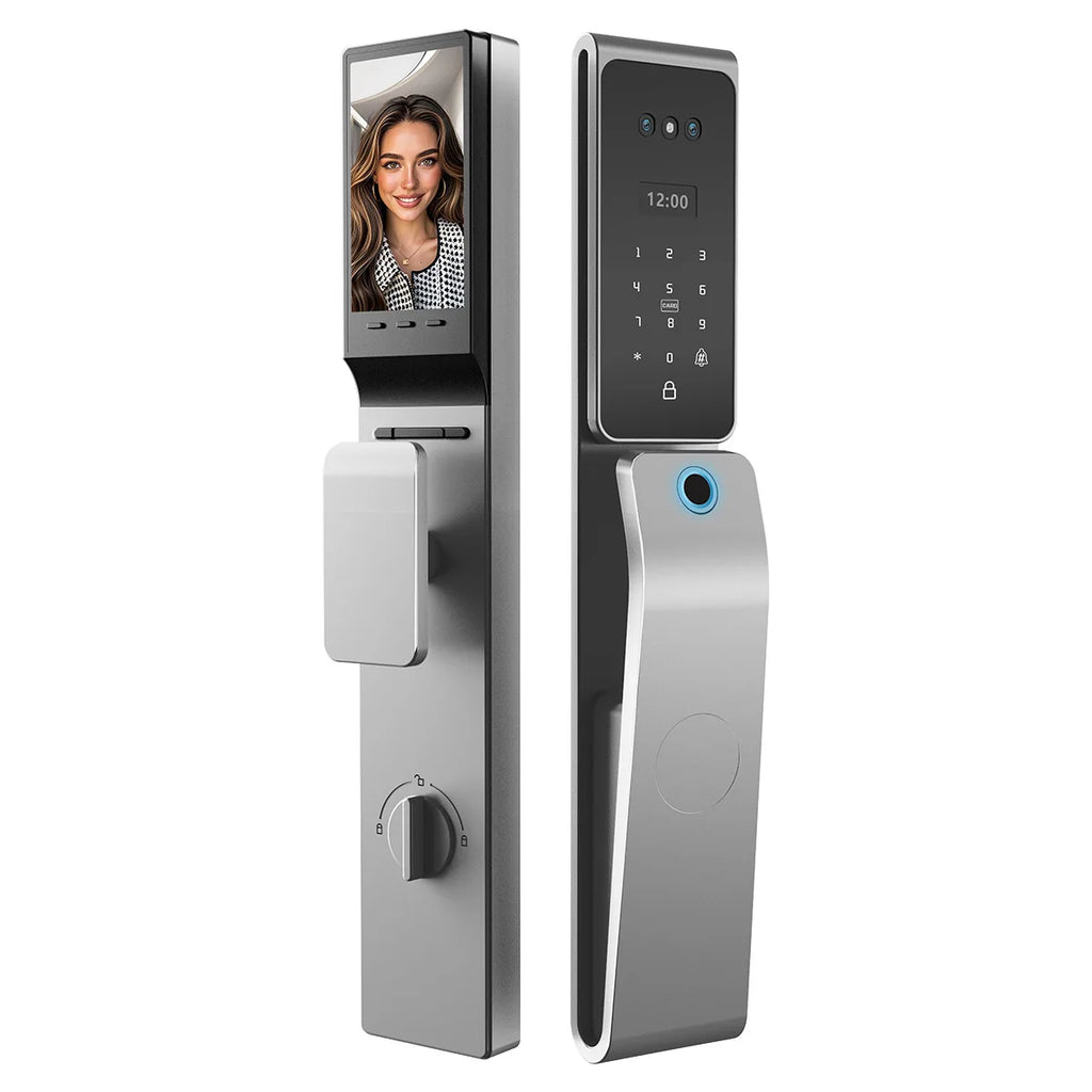 Waterproof App Smart Real Time Video Call Digital  3D Face Recognition Smart Biometric Fingerprint Digital