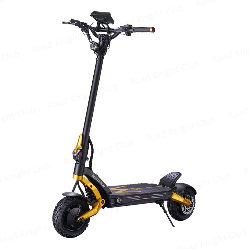 KAABO Mantis King GT 60V 24Ah Battery 1100W*2 Motor 70km/h Full Hydraulic Brake Central Display IPX5 WaterProof Electric Scooter