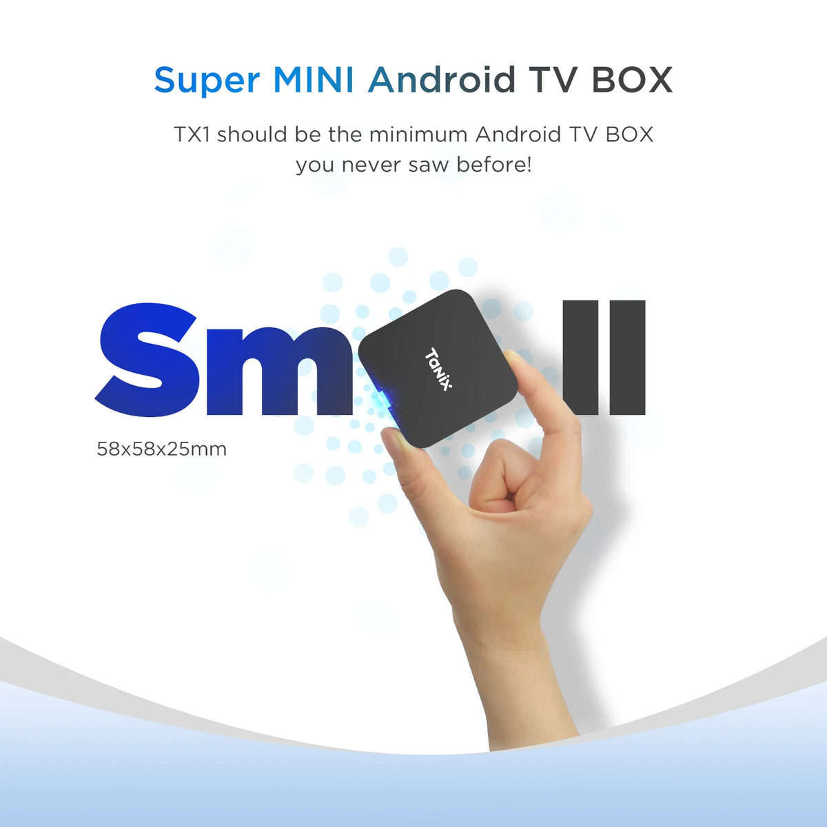 4PCS 2PCS 1PC TANIX TX1 Allwinner H313 Android 10.0 Quad Core 4K Video Mini Media Player 2.4G Wifi Smart TV Box