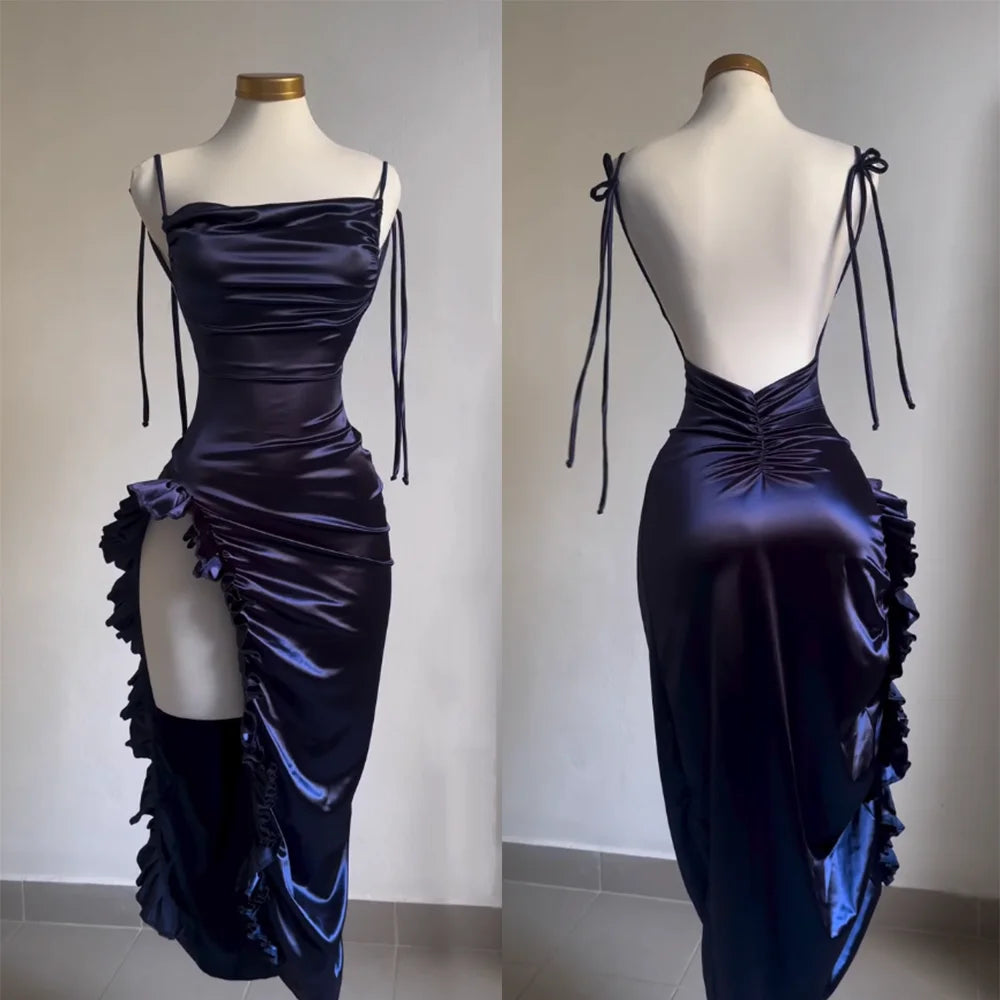 2026 Europe and the United States New Cross-Border Dress Summer Senior Sense Y2K Sexy Halter Spice Girl Dress