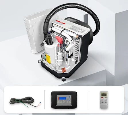 Self-contained Boat Air Conditioning System 5000-16000BTU Water Cooled Marine Air Conditioner for Boat Yacht AC Unit