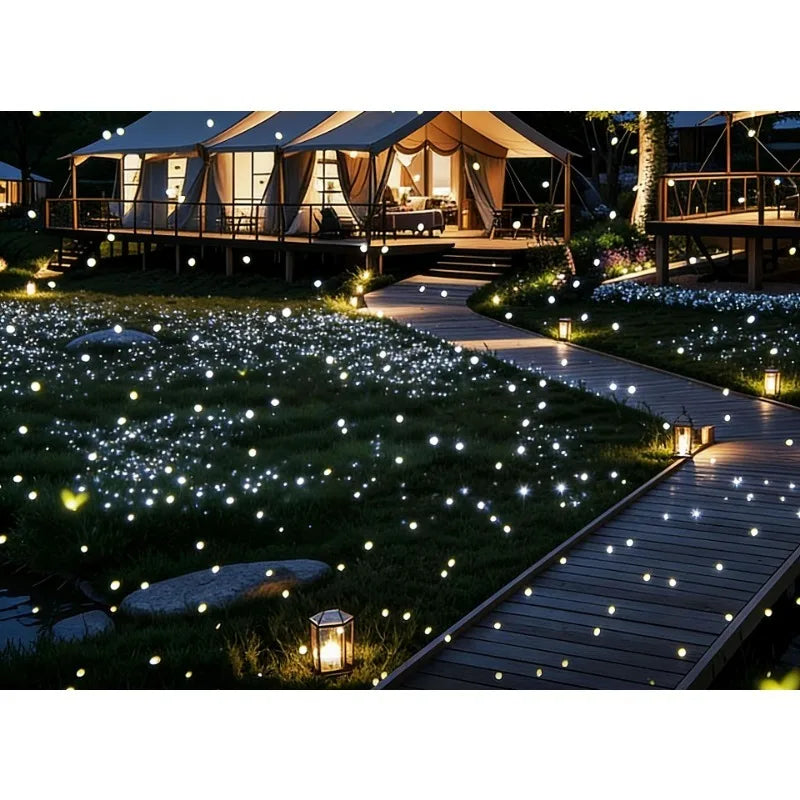 Dynamic Firefly Starry Sky Projection Light Ambient Light Outdoor Waterproof Gypsy LED Light