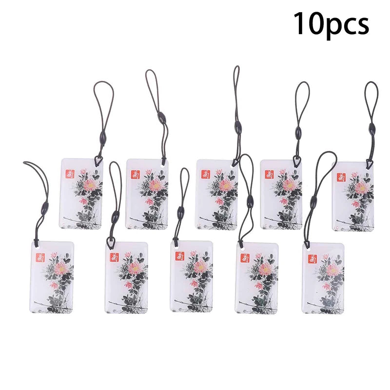 10Pcs 13.56Mhz IC Card Electronic Smart Door Lock Card Digital Smart Fingerprint Locks Unlock Small RFID Card