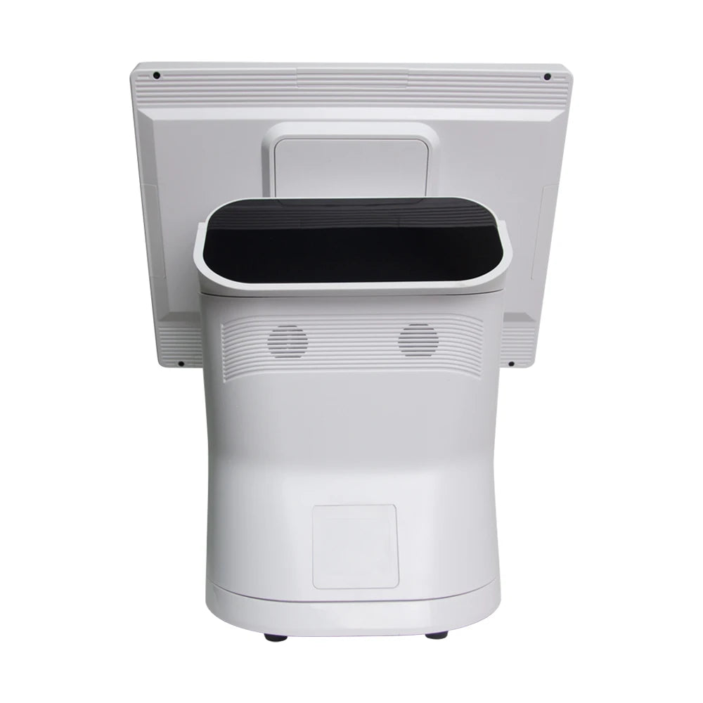 15-Inch Dual Touch Screen Display for Restaurant POS System, Dual Monitor Setup