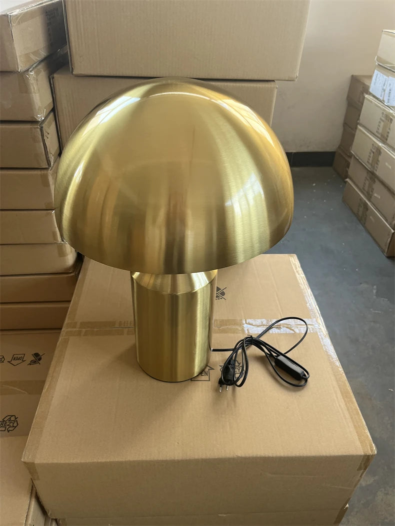 Italian Designer Mushroom Table Lamp Led Desk Light