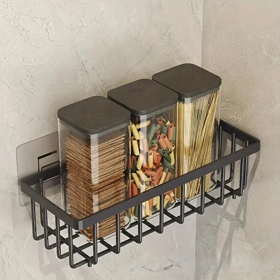 Easy-to-Install Kitchen Sink Organizer, No Drilling Required, Multipurpose Storage Rack Suitable for Sponges,Brushes, and Towels
