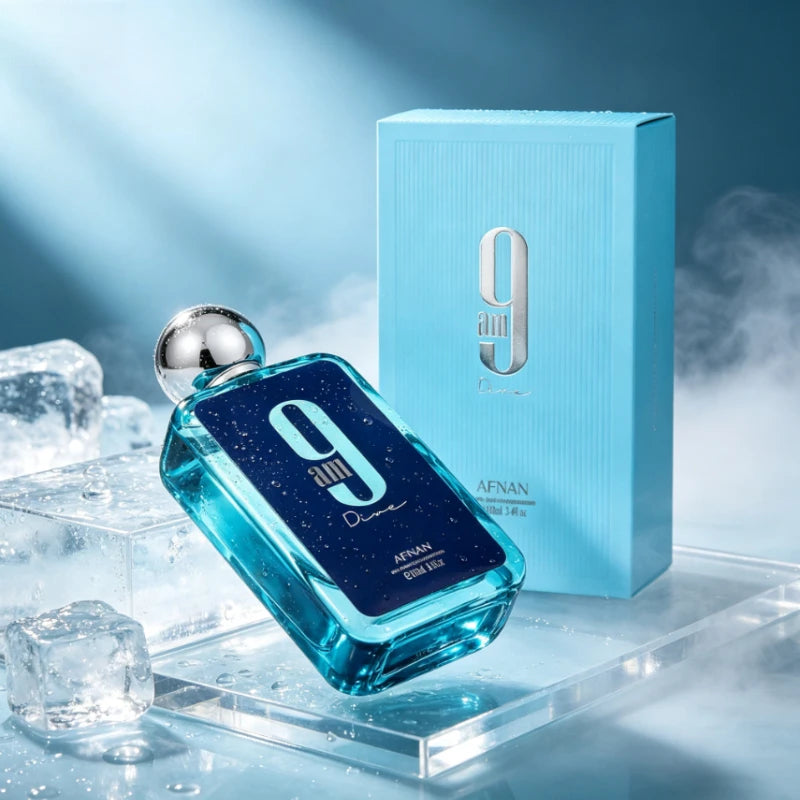Perfumes Arabes 9pm Perfume Man AFNAN  9pm 9am 100ml Men Lasting Fresh Sweet Woody Aromatic Fragrance Collection Luxury Scent