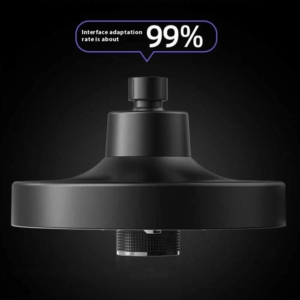 5 Modes Shower Head with High Elastic Silicone Nozzles Knob Adjustable Large Water Flow Shower Head Home Bathroom Accessories