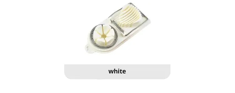 Multifunctional Egg Slicers Stainless Steel Slicer Fancy Splitter Egg Cutting Tool Home Two In One Egg Cutter Kitchen Gadgets