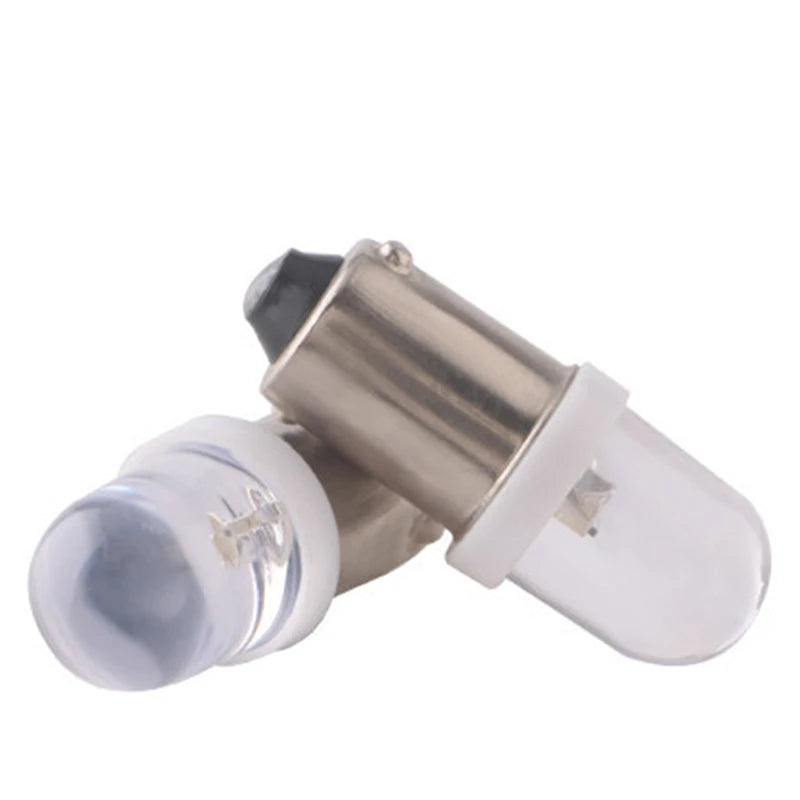 10pcs BA9S T4W LED Car light bulb T2W T3W Auto interior Lamp Round LEDs marker light emitting diode 12913 12910 12929
