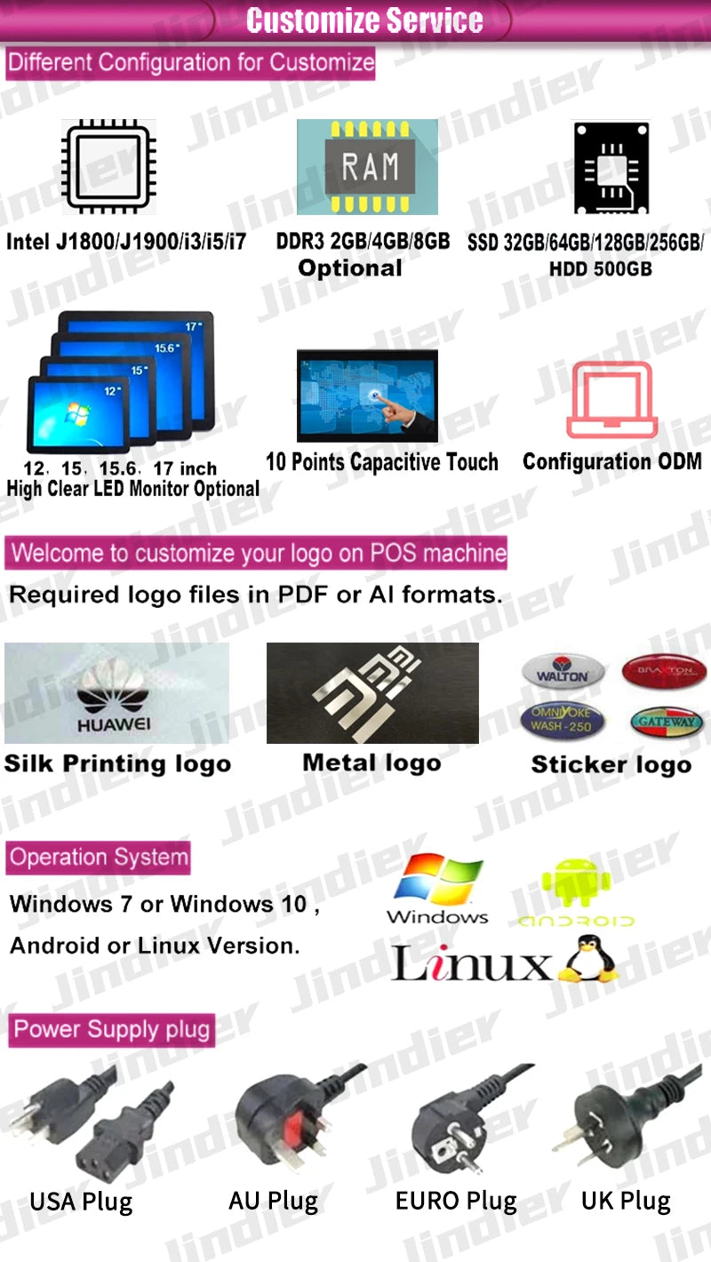 Query Large Screen All-in-one Pos Machine 21.5 24 27 32 Inch Self-service Shopping Kiosk/ Automatic Ordering Kiosk/self-service
