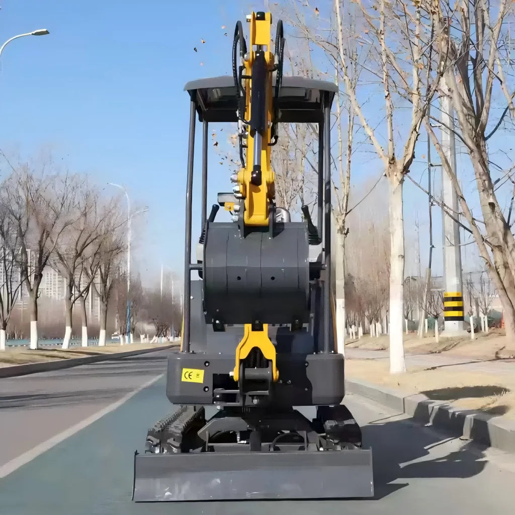 Mini Excavator 1.5 ton 1.8 ton Customized Free Shipping Multi-function  Kubota Engine Digger Small Crawler Farm Excavators Home